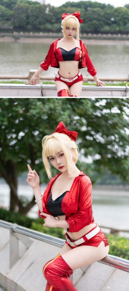 เมื่อ Nero Claudius จาก Fate/Grand Order แปลงโฉมเป็นสายซิ่งสุดแซ่บ