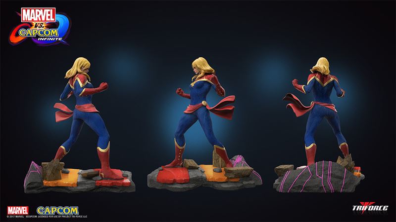 ซูมกันให้เห็นชัดๆ! แกะกล่องโมเดลใน Marvel Vs. Capcom Infinite's Collector's Edition