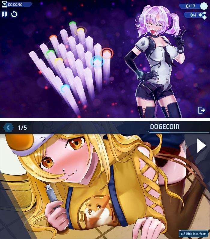 เมื่อเหรียญคริปโตกลายเป็นสาว พร้อมให้เราออกเดทใน Crypto Girls 2 เมื่อเหรียญคริปโตกลายเป็นสาว พร้อมให้เราออกเดทใน Crypto Girls