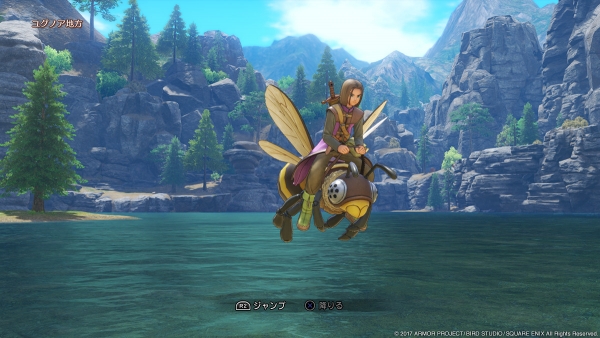 ถึงเวลาโบยบิน… Dragon Quest XI เผยระบบสัตว์ขี่