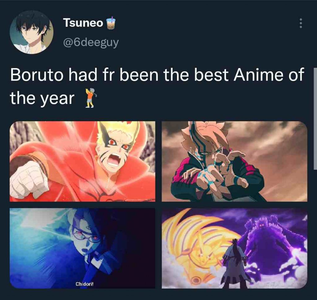 แฟนการ์ตูนบางส่วนอ้าง Boruto คือการ์ตูนแห่งปี 2021! 3 แฟนการ์ตูนบางส่วนอ้าง Boruto คือการ์ตูนแห่งปี 2021!