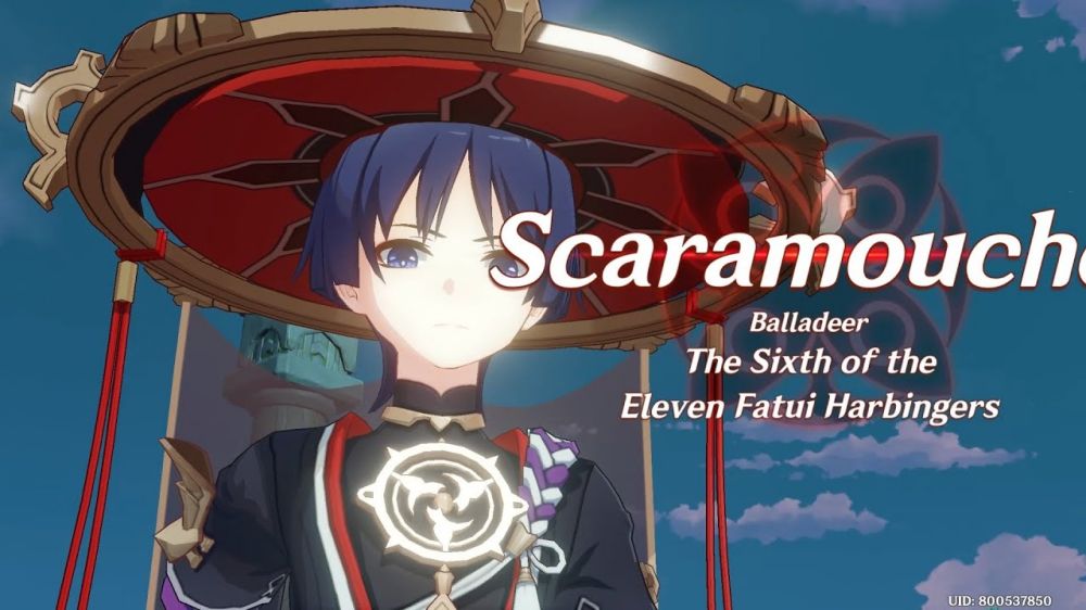 แฟนเกมวิเคราะห์ความเป็นไปได้ที่ Scaramouche จะเป็นตัวละครให้สุ่มไปใช้งาน