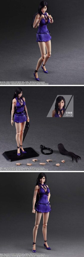 Square Enix ปล่อย ฟิกเกอร์ Tifa ในชุดสีม่วงสุดเร้าใจ 2 Square Enix ปล่อย ฟิกเกอร์ Tifa ในชุดสีม่วงสุดเร้าใจ