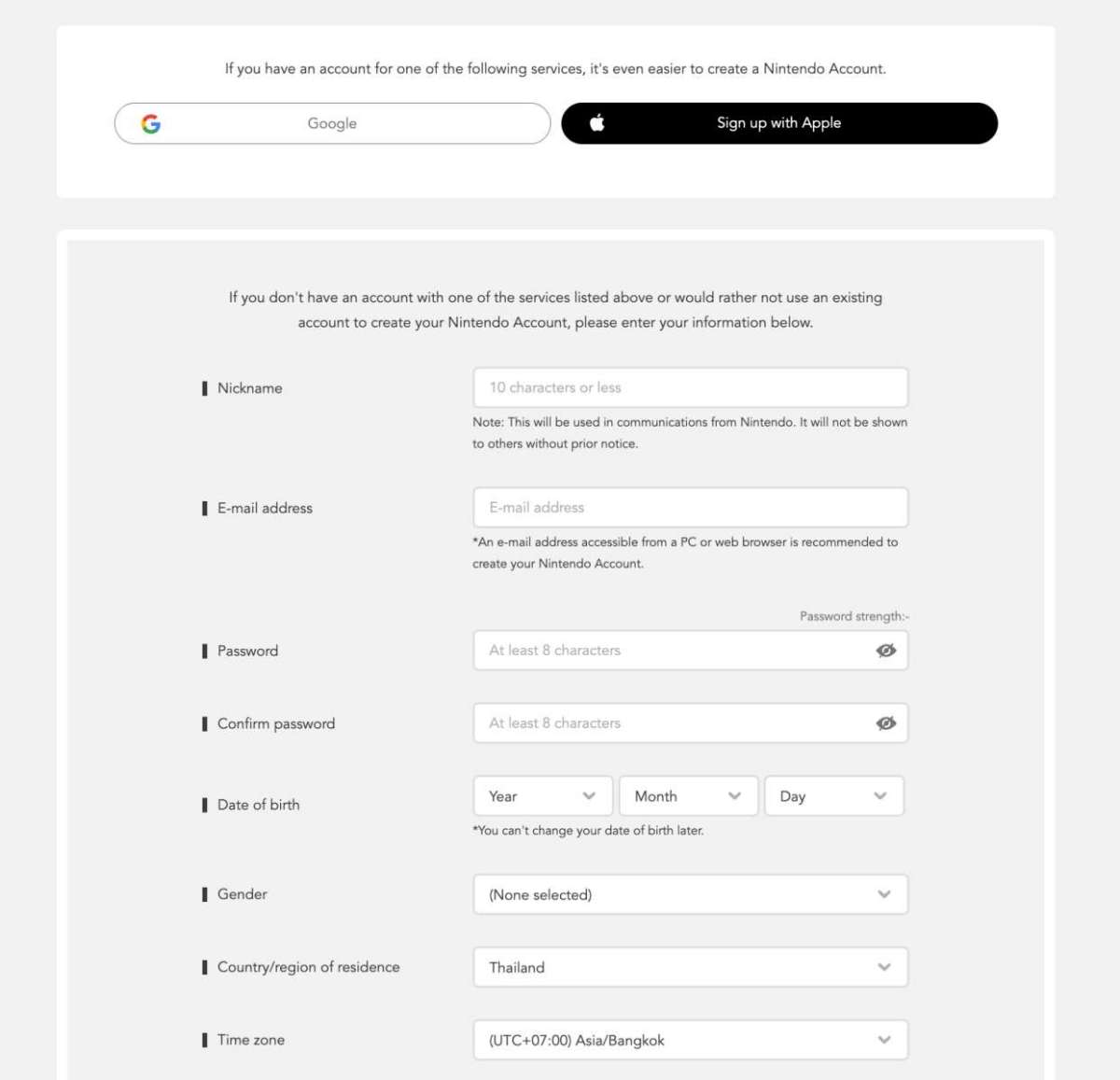 [How to] วิธีสมัครบัญชีและเปลี่ยนโซนร้านค้า Nintendo eShop มาสู่ประเทศไทย