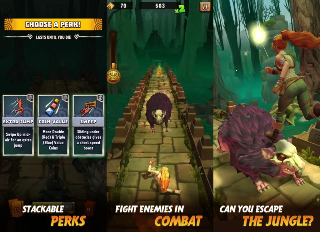 Temple Run 3 เปิดให้บริการรูปแบบ Soft Launch บนสโตร์ไทยแล้ว โหลดเกม โหลด เกมมือถือ ดาวน์โหลด Temple Run 3 
