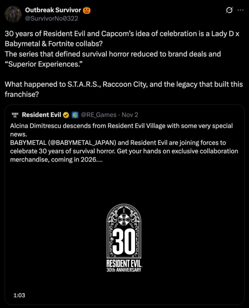 แฟนเกมยก Resident Evil 5 เซอร์วิสดีกว่าการฉลอง 30 ปีของแฟรนไชส์อีก 3 แฟนเกมยก Resident Evil 5 เซอร์วิสดีกว่าการฉลอง 30 ปีของแฟรนไชส์อีก