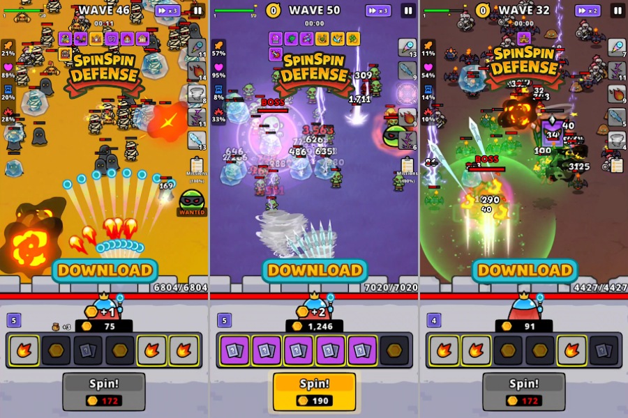 Spin Spin Defense เปิดให้ลงทะเบียนล่วงหน้าบนสโตร์ไทยแล้ว 4 Spin Spin Defense