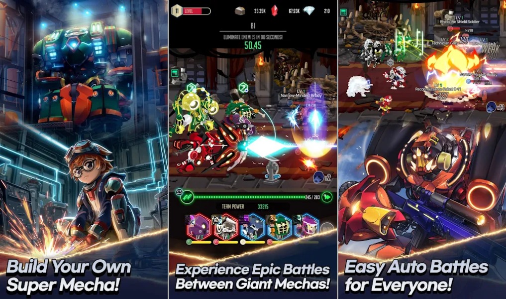 Mechanic War เปิดให้ลงทะเบียนล่วงหน้าบนสโตร์ไทยแล้ว 3 Mechanic War