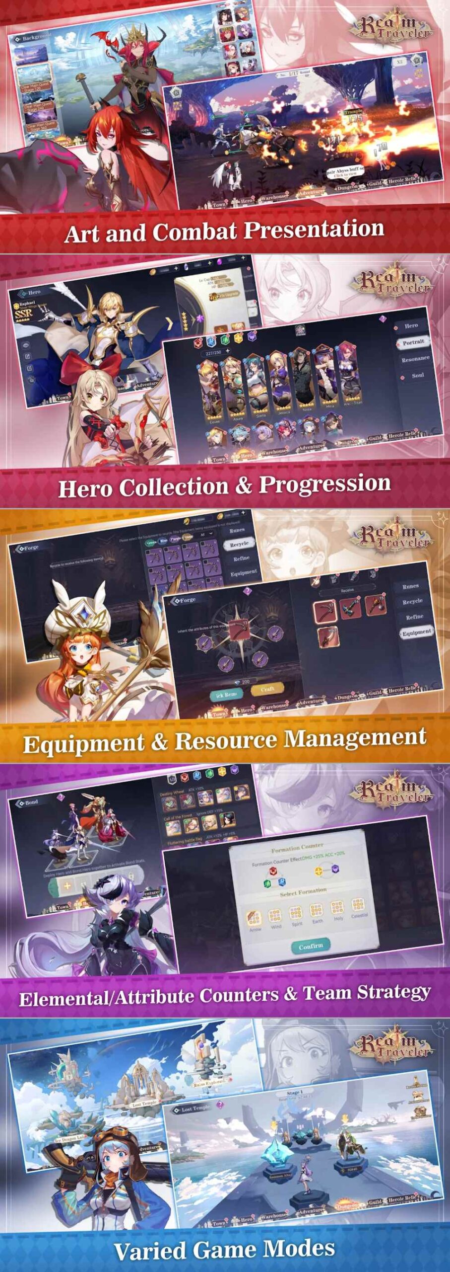 Realm Traveler เปิดให้ลงทะเบียนล่วงหน้าบนสโตร์ไทยแล้ว 3 Realm Traveler