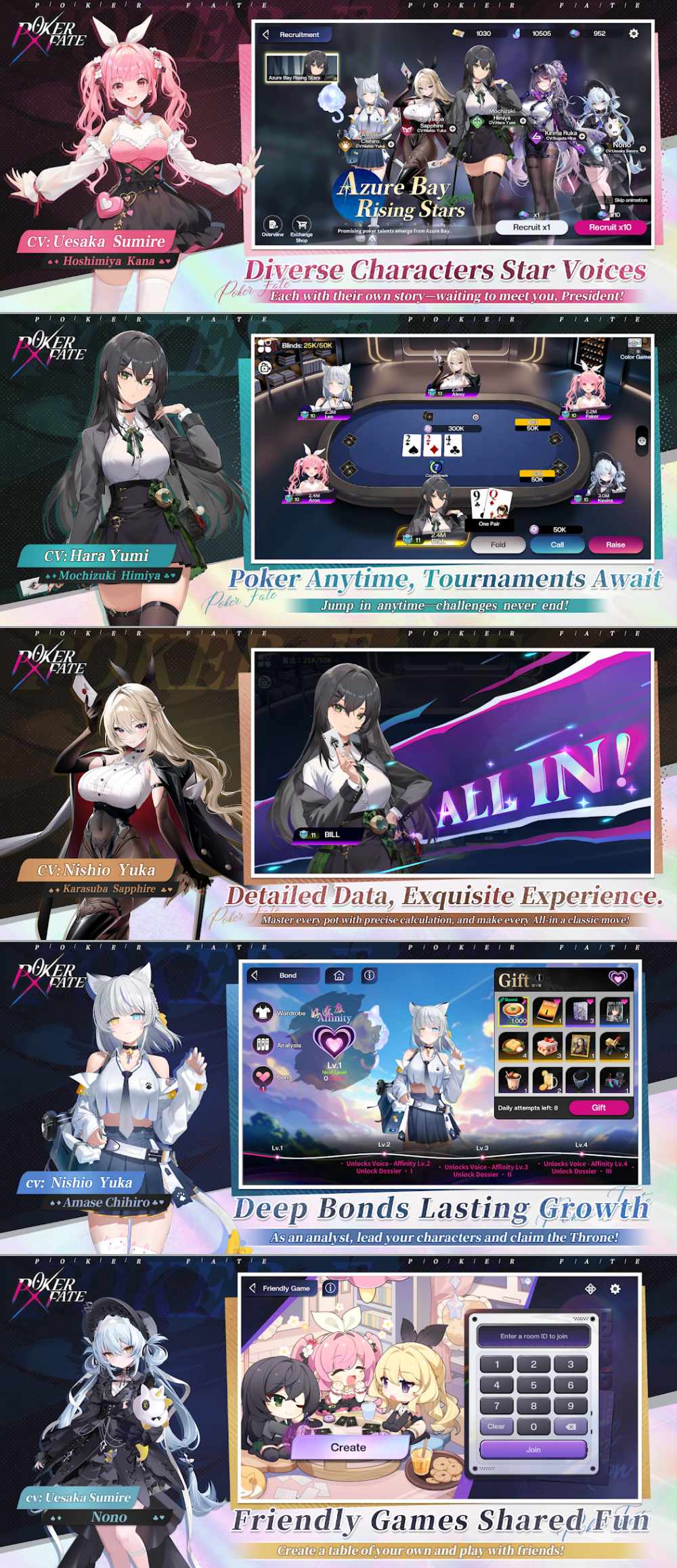 Poker Fate: Texas Hold'em เปิดให้ลงทะเบียนล่วงหน้าบนสโตร์ไทยแล้ว 3 Poker Fate