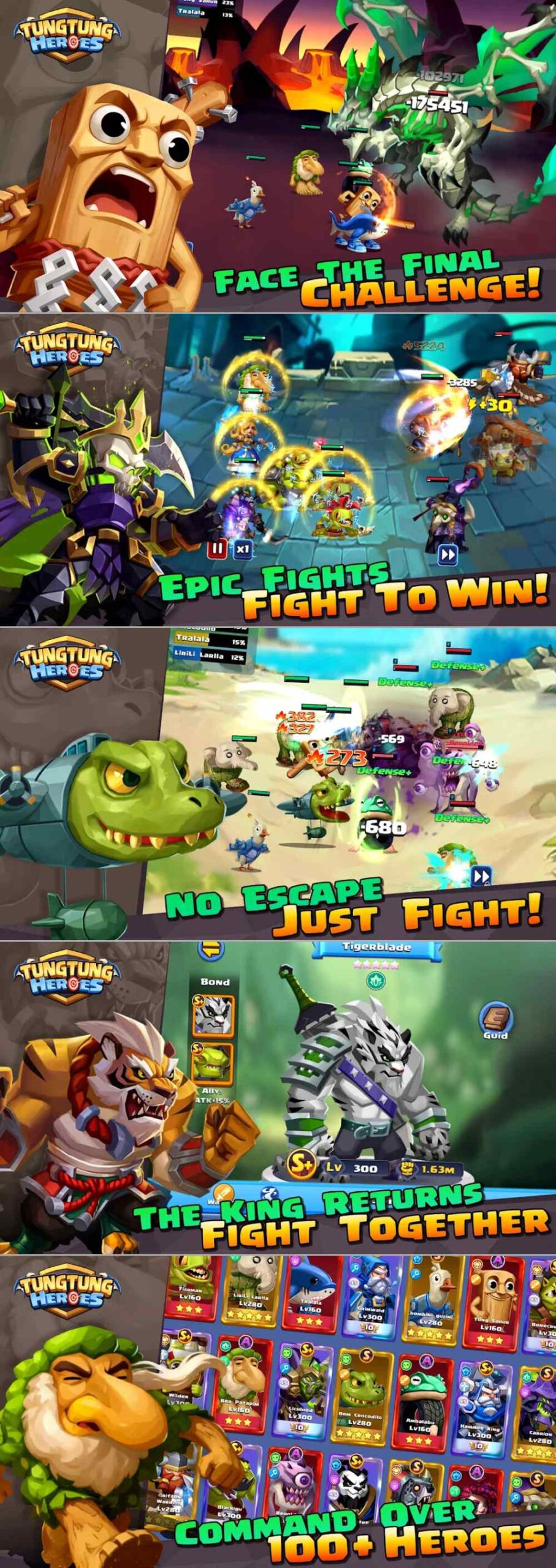 TungTung Heroes เปิดให้บริการบนสโตร์ไทยแล้ว 3 TungTung Heroes