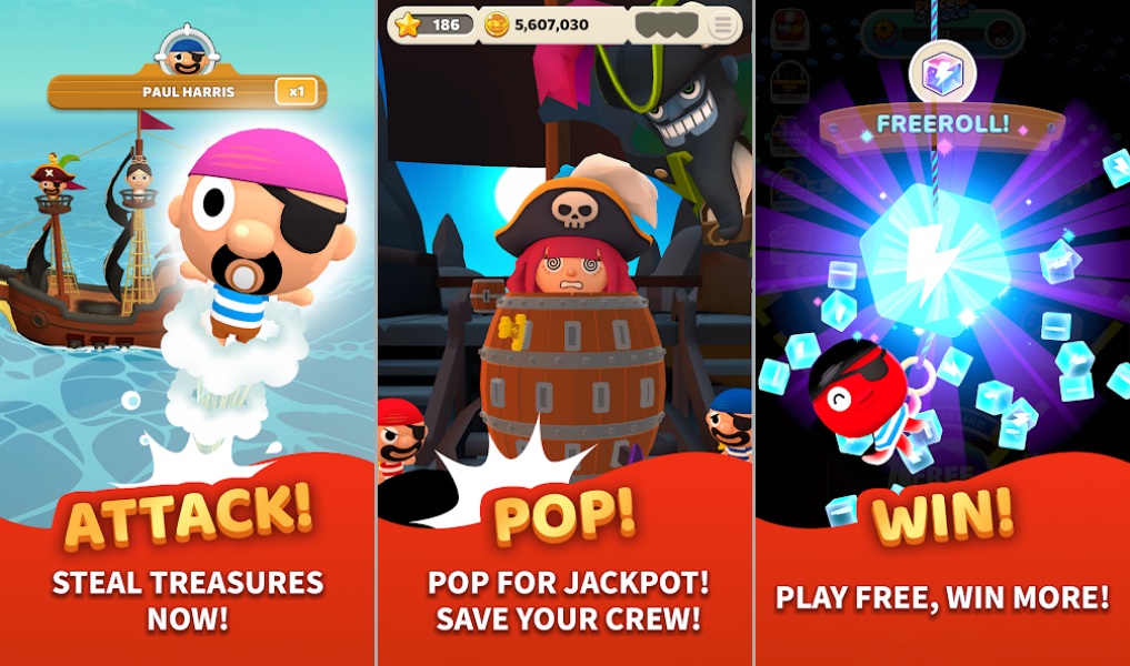 Pop Up Pirate! Dice เปิดให้บริการบนสโตร์ไทยแล้ว 3 Pop Up Pirate! Dice
