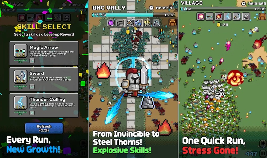 Pixel Expedition : Survivor.IO เปิดให้ลงทะเบียนล่วงหน้าบนสโตร์ไทยแล้ว 3 Pixel Expedition