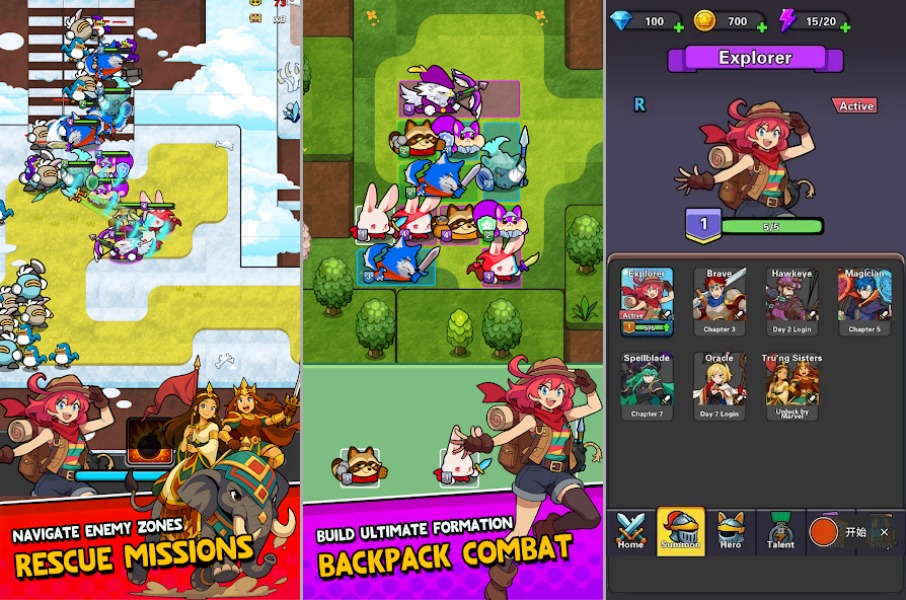 Merge Warrior Adventure Battle เปิดให้บริการบนสโตร์ไทยแล้ว 3 Merge Warrior