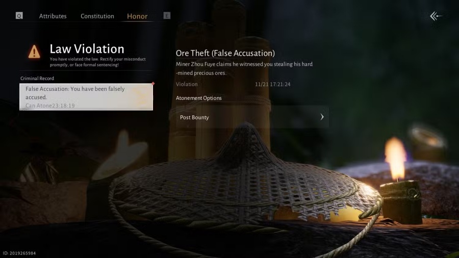 Bounty System in Where Winds Meet