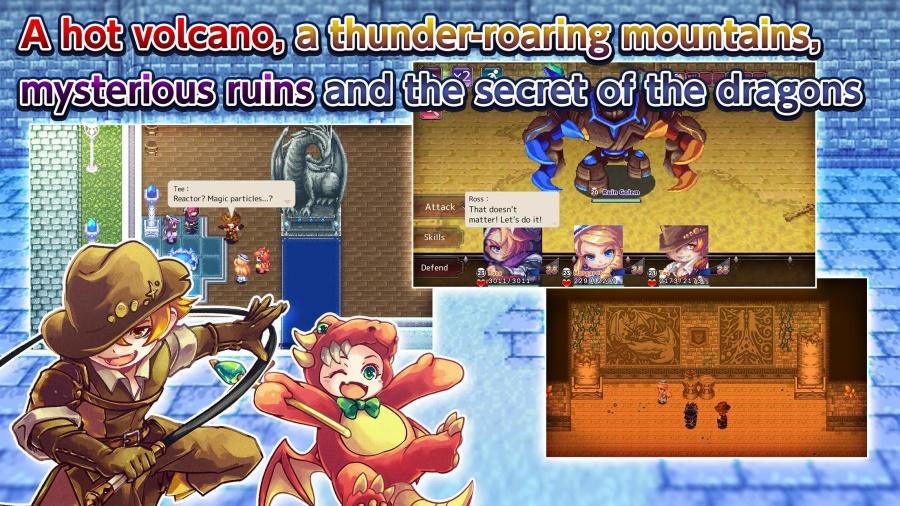 Crystal Ortha ผจญภัยตามล่าขุมทรัพย์ผลึกในเกมมือถือ Turn-Based RPG สุดยิ่งใหญ่ 6 Crystal Ortha Announced