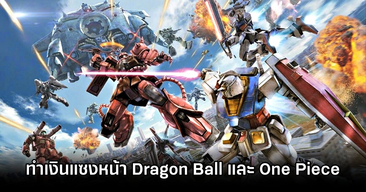 Gundam IP unprecedented growth