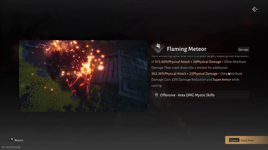 How to get Flaming Meteor in Where Winds Meet
