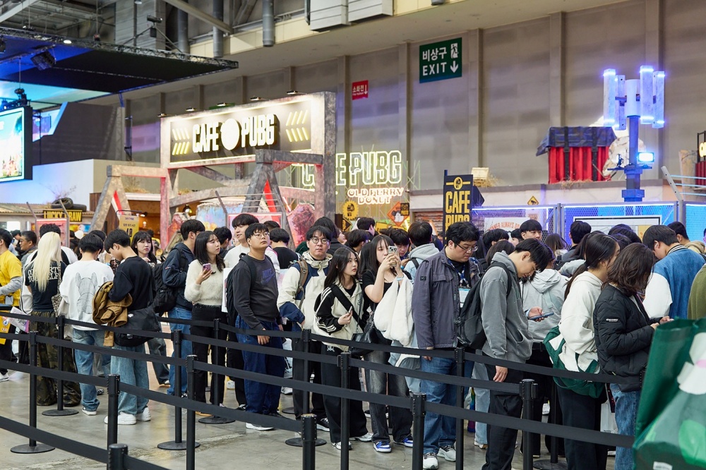 KRAFTON อัดแน่นด้วยผู้เข้าชมจำนวนมากที่บูธในงาน G-STAR 2025