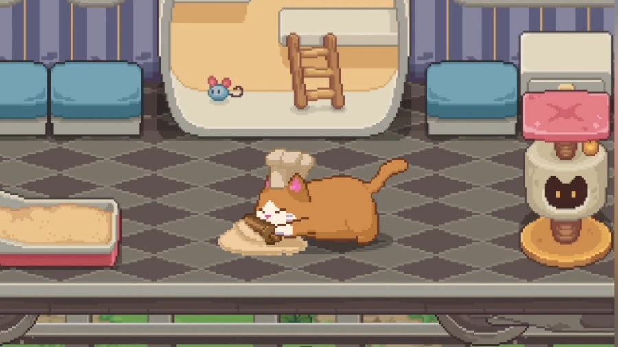 Neko Station เกม 2D Pixel Art เล่นบนหน้าจอ ที่คุณจะได้กับผู้โดยสารแมวเหมียวที่จะมาเต็มขบวนรถไฟ 7 Neko Station Announced