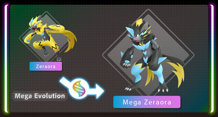 Pokémon Legends: Z-A – Mega Dimension พบกับร่างวิวัฒนาการเมก้าของโปเกมอนมายา เซราโอรา "เมก้าเซราโอรา"