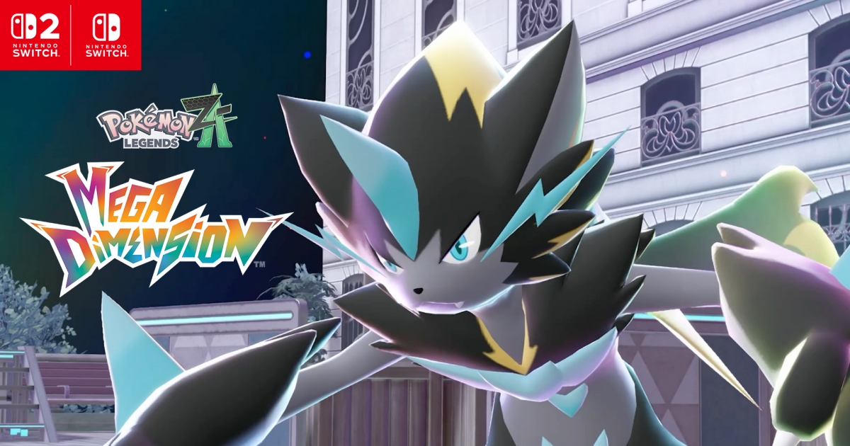 Pokémon Legends: Z-A – Mega Dimension พบกับร่างวิวัฒนาการเมก้าของโปเกมอนมายา เซราโอรา "เมก้าเซราโอรา"