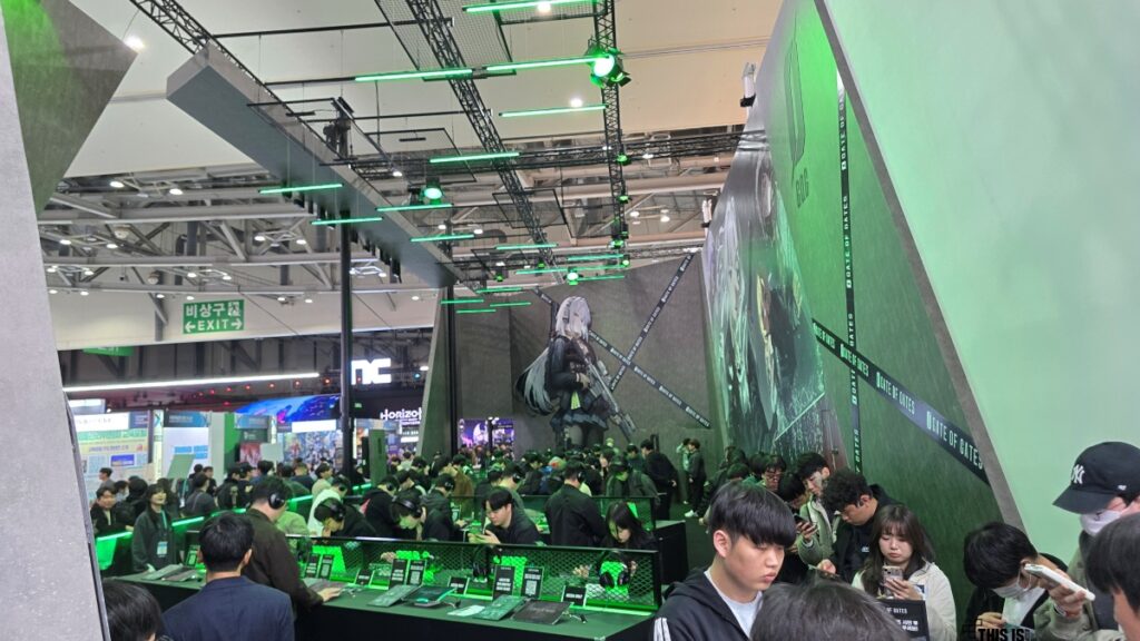 เยี่ยมชมบูท WEBZEN ในงาน G-Star 2025