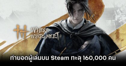 Where Winds Meet Pass 160k Steam players