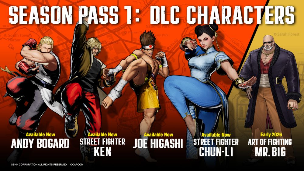 ครอสโอเวอร์แห่งความฝันยังคงเดินต่อ Chun-Li จาก​ Street Fighter ถึงคราวเยือน South Town ใน FATAL FURY: City of the Wolves!