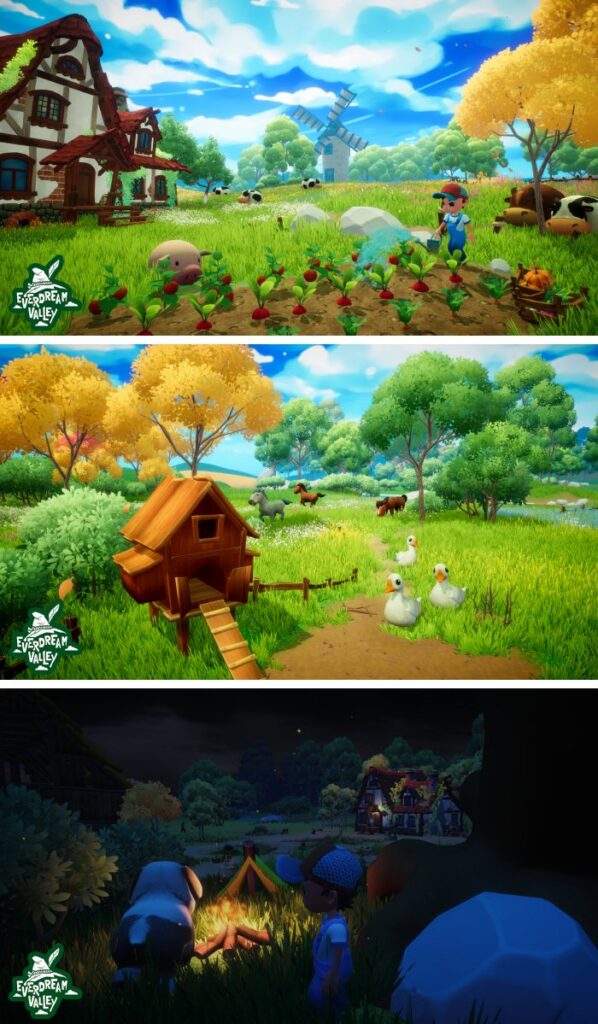 ใช้ชีวิตที่เรียบง่ายและมนต์วิเศษปกป้องฟาร์มยามค่ำคืนใน Everdream Valley 2 ใช้ชีวิตที่เรียบง่ายและมนต์วิเศษปกป้องฟาร์มยามค่ำคืนใน Everdream Valley