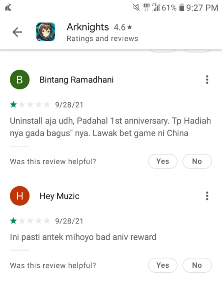 Arknights และ Clash of Clans โดนถล่ม 1 ดาวตาม Genshin Impact 2 Arknights และ Clash of Clans โดนถล่ม 1 ดาวตาม Genshin Impact