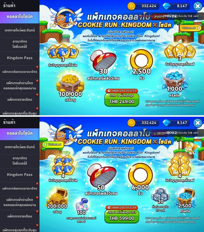 [รีวิว] Cookie Run: Kingdom x โซนิค เดอะ เฮดจ์ฮ็อก!