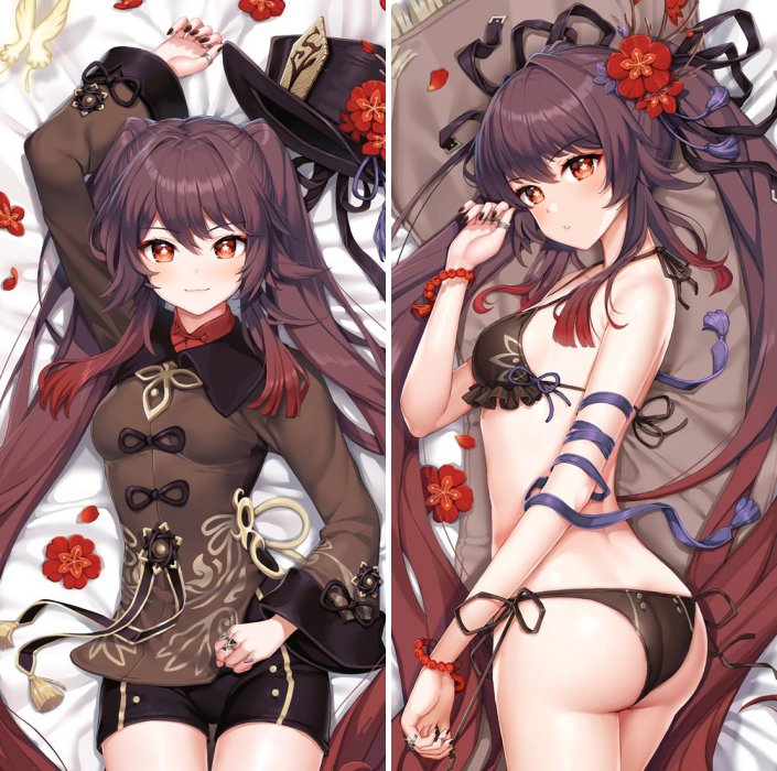 พบภาพแฟนอาร์ต Hu Tao ในชุดสุดเซ็กซี่ 2 พบภาพแฟนอาร์ต Hu Tao ในชุดสุดเซ็กซี่