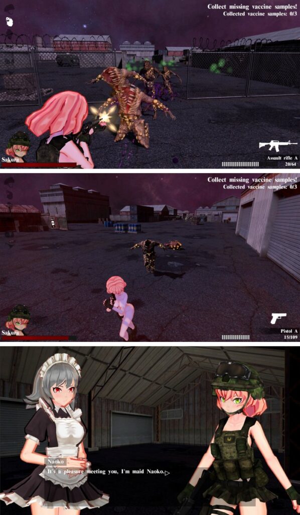 ฝ่าดงซอมบี้ที่พร้อมจะฉีกเสื้อผ้าคุณให้หลุดรุ่ยใน Back 4 Boobs: Sakura's Escape 2 ฝ่าดงซอมบี้ที่พร้อมจะฉีกเสื้อผ้าคุณให้หลุดรุ่ยใน Back 4 Boobs: Sakura's Escape