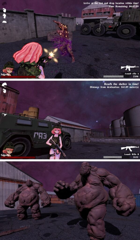 ฝ่าดงซอมบี้ที่พร้อมจะฉีกเสื้อผ้าคุณให้หลุดรุ่ยใน Back 4 Boobs: Sakura's Escape 3 ฝ่าดงซอมบี้ที่พร้อมจะฉีกเสื้อผ้าคุณให้หลุดรุ่ยใน Back 4 Boobs: Sakura's Escape