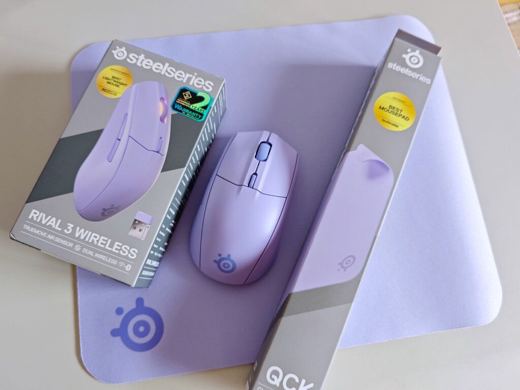 [รีวิว] SteelSeries Rival 3 Wireless Gen 2 และ QcK M