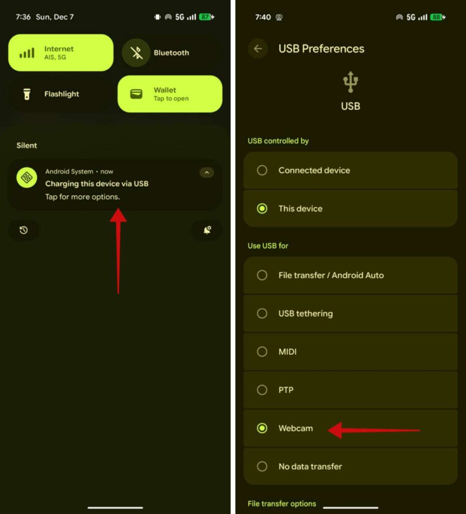 วิธีการเปลี่ยน Google Pixel ให้เป็นเว็บแคมทั้งบน Switch 2 และ PC