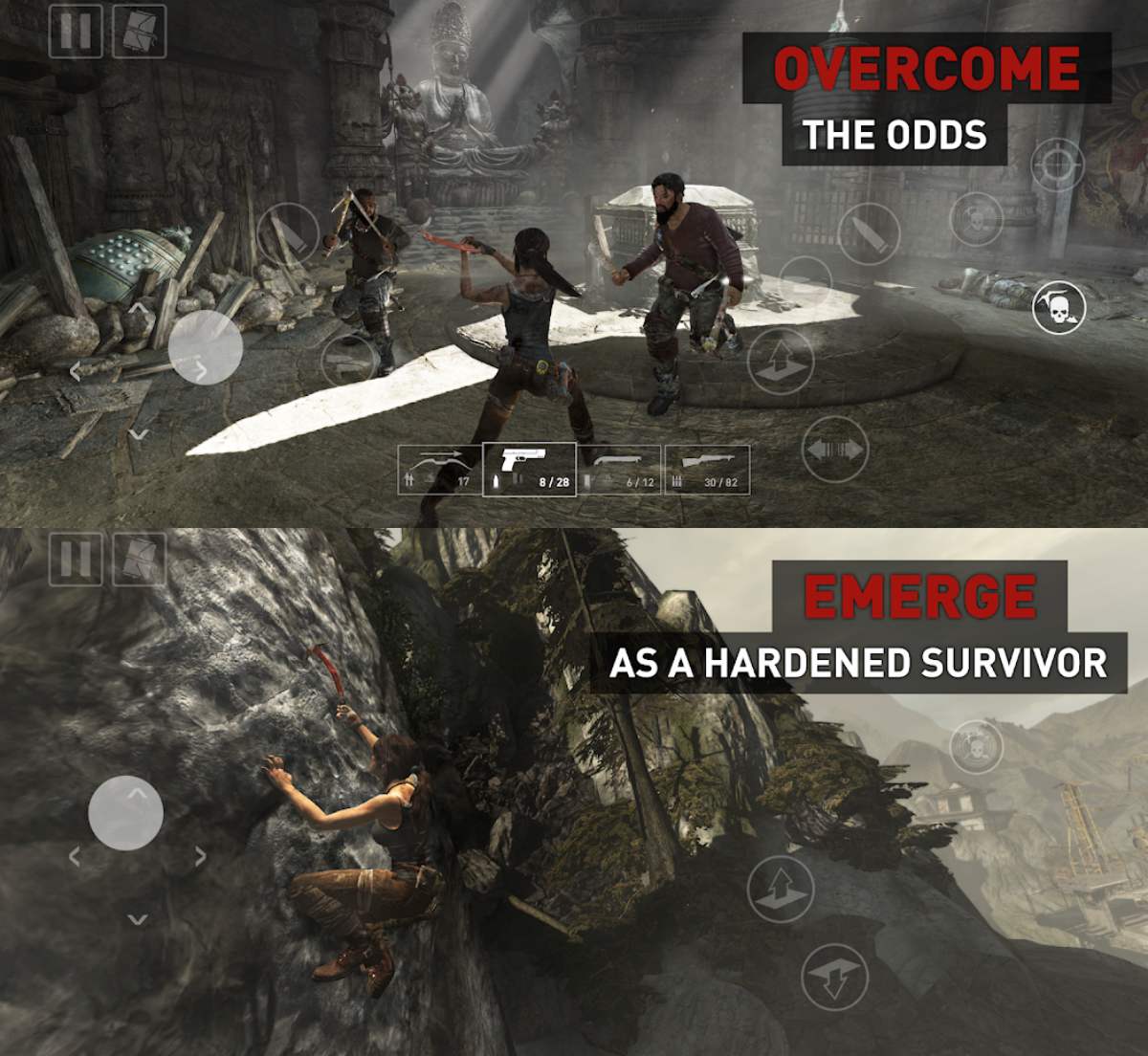 Tomb Raider ภาครีบู๊ตเวอร์ชันมือถือ เปิดลงทะเบียนในไทยแล้ว 7 Tomb Raider ภาครีบู๊ตเวอร์ชันมือถือ