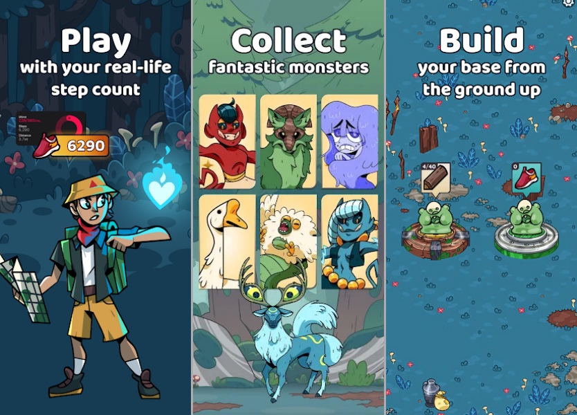 Monster Walk: Step Adventure เปิดให้ลงทะเบียนล่วงหน้าบนสโตร์ไทยแล้ว 4 Monster Walk