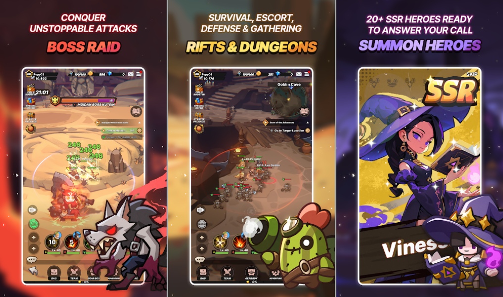 Pepp Heroes: Relic Quest เปิดให้บริการบนสโตร์ต่างประเทศแล้ว 3 Pepp Heroes