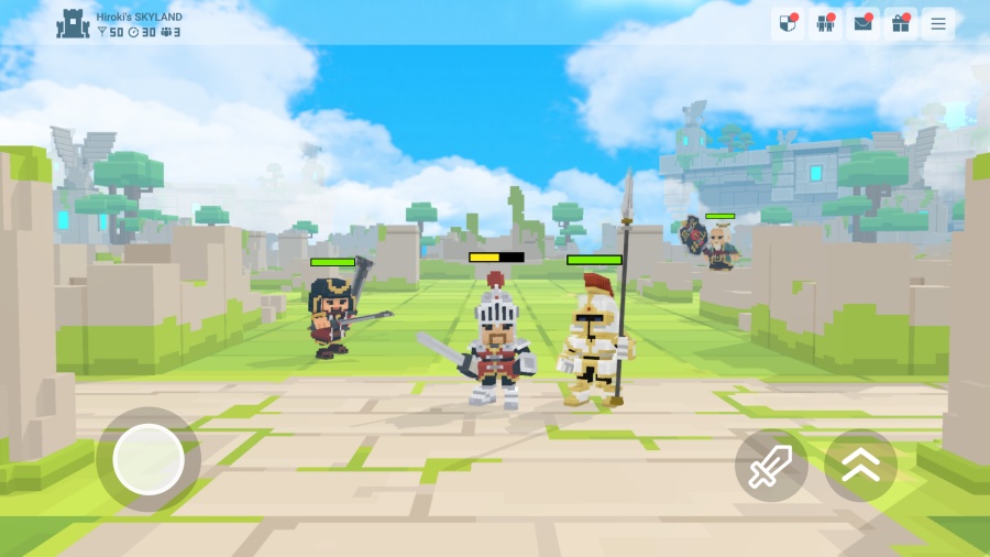 Craft Warriors เกมมือถือ Co-op เรียลไทม์ผนึกกำลังผู้เล่นทั่วโลกกอบกู้เมืองลอยฟ้า 5 Craft Warriors Announced