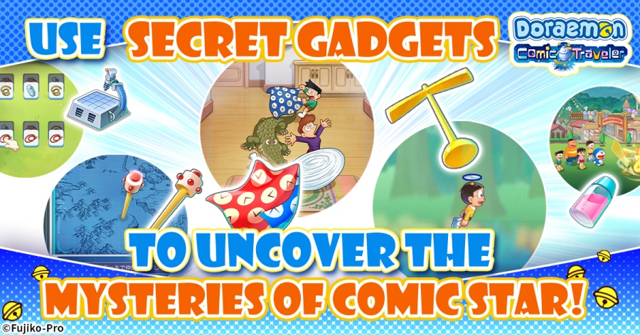 Doraemon Comic Traveler เปิดผจญภัย RPG แบบ Roguelike Text Adventure 3 Doraemon Comic Traveler Announced