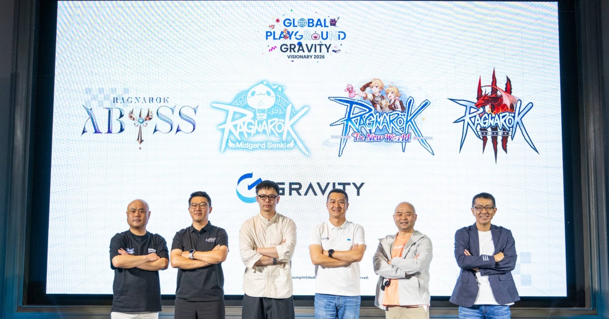 GRAVITY จัดงาน GLOBAL PLAYGROUND - GRAVITY VISIONARY 2026 ประกาศความสำเร็จ RAGNAROK ONLINE 1 GRAVITY จัดงาน GLOBAL PLAYGROUND - GRAVITY VISIONARY 2026 ประกาศความสำเร็จ RAGNAROK ONLINE