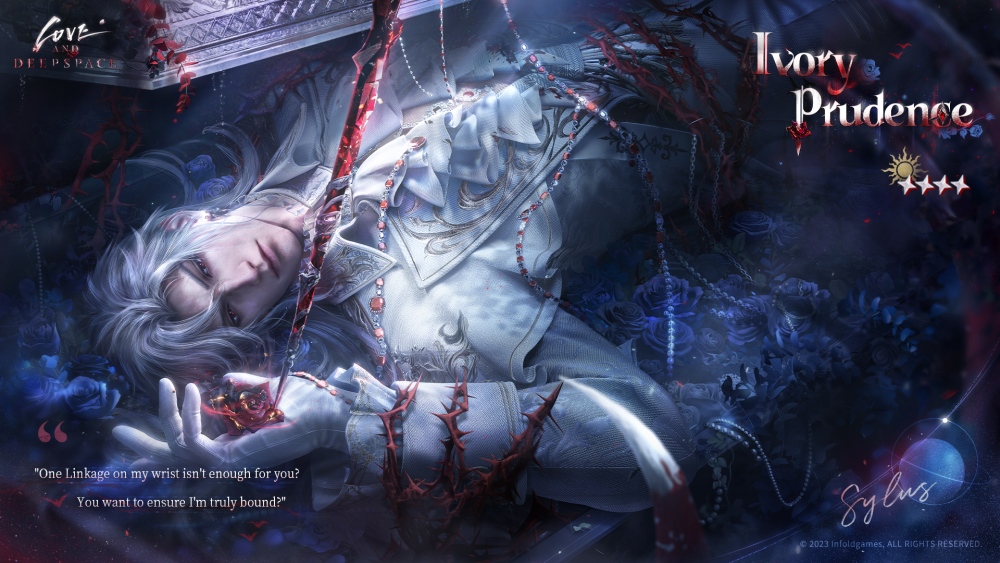 Love and Deepspace ปล่อยความทรงจำ 5 ดาวใหม่ [Sylus: Crimson Spirit] วันที่ 2 ธันวาคมนี้!