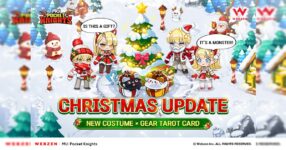 WEBZEN ฉลองเทศกาลวันหยุดด้วยการอัปเดตคริสต์มาสสำหรับเกม ‘MU Pocket Knights’