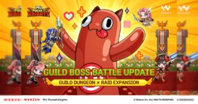 WEBZEN ประกาศอัปเดตศึกบอสกิลด์ในเกม ‘MU: Pocket Knights’