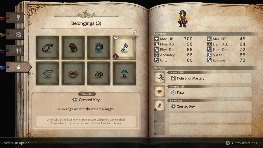 Octopath Traveler 0 What to choose from start