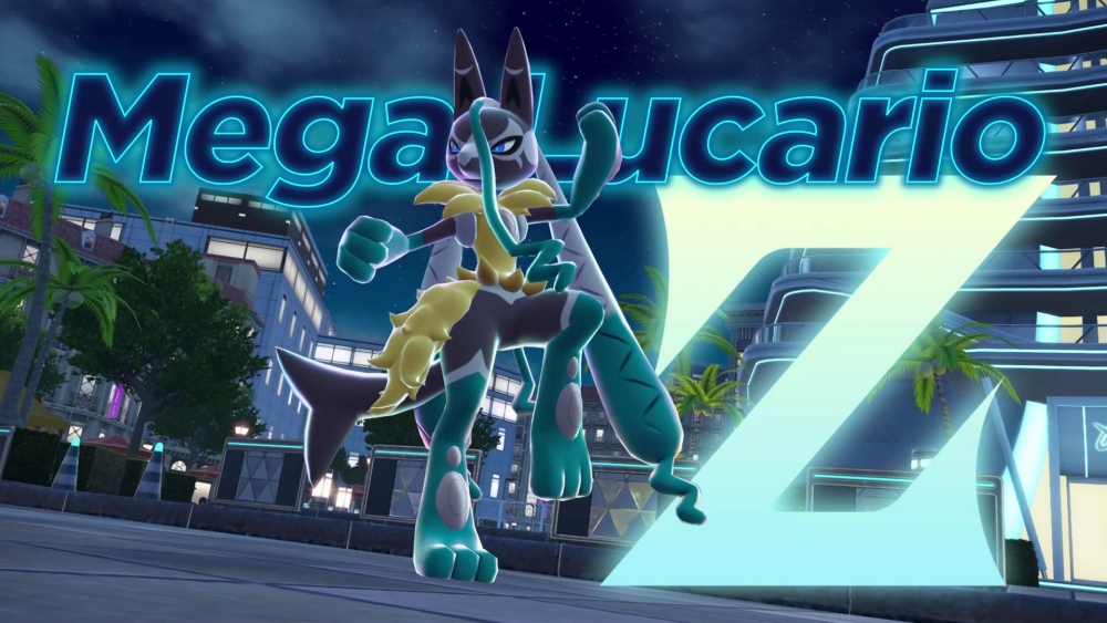 อัปเดตล่าสุดจาก Pokémon Legends: Z-A – Mega Dimension! ลูคาริโอวิวัฒนาการเมก้าพร้อมร่างใหม่ "เมก้าลูคาริโอ Z"