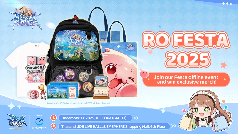 Ragnarok: The New World ยืนยันเข้าร่วมงาน Festa 2025