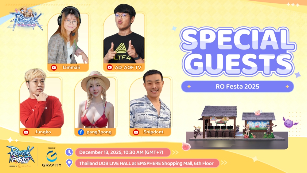 Ragnarok: The New World ยืนยันเข้าร่วมงาน Festa 2025